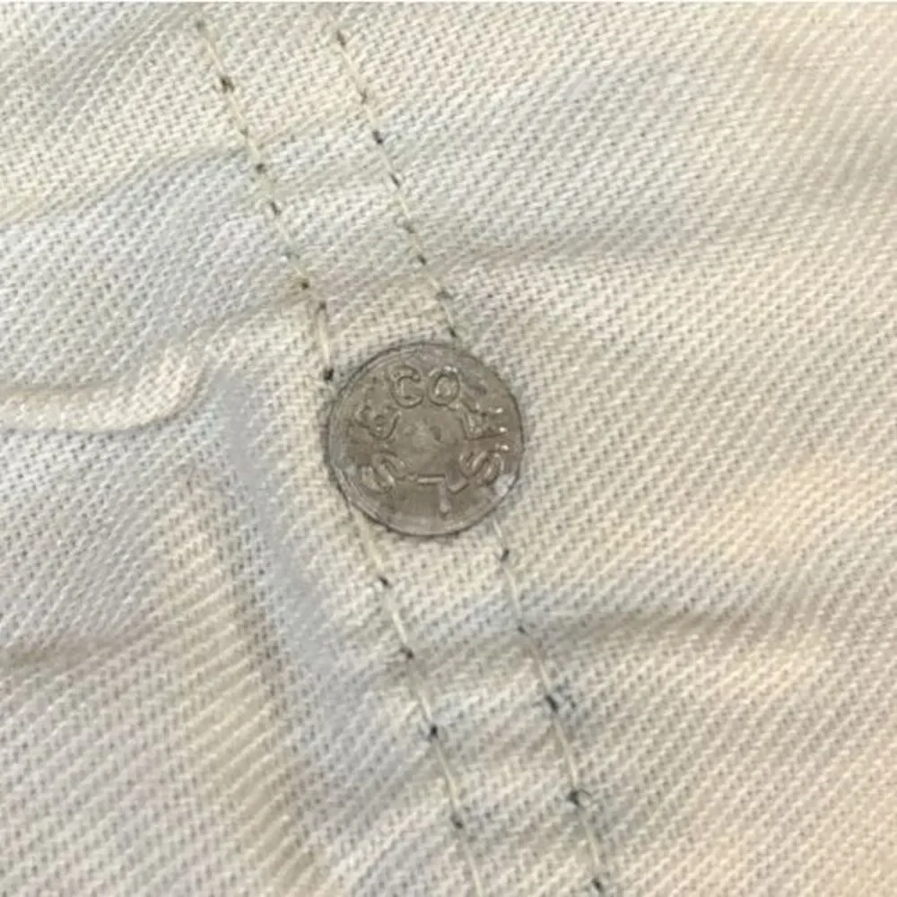 Vintage Levis 501 Button Fly Jeans 70s Made In USA SF207 Light Wash 34X30 - Picture 14 of 16